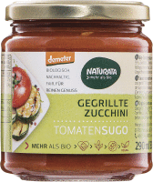 Artikelbild: Tomatensugo mit gegrillter Zucchini