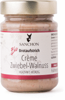 Artikelbild: Brotaufstrich Crème Zwiebel-Walnuss, Sanchon