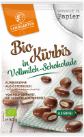 Artikelbild: Bio Kürbis in Vollmilch-Schokolade
