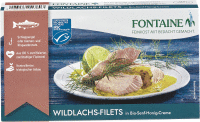 Artikelbild: Wildlachs-Filet in Bio-Senf-Honig-Creme