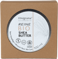 Artikelbild: Reine Bio Shea-Butter Körperbutter in Weißblechdose, Umkarton