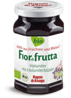 Artikelbild: Fiordifrutta Bio Holunder mit Holunderblüten