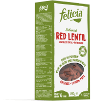 Artikelbild: Felicia Bio Rote Linsen Sedanini 250g