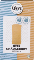 Artikelbild: Reis Knäckebrot mit Saaten, glutenfrei