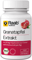 Artikelbild: BIO Granatapfel Extrakt Kapseln 80 Stück à 530 mg