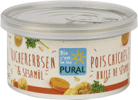 Artikelbild: Pflanzlicher Aufstrich Kichererbse-Ses. palmölfr.