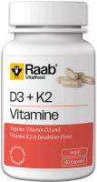 Artikelbild: Vitamin D3+K2 Kapseln, 60 Kapseln