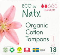 Artikelbild: Eco by Naty Tampons Regular 18 Stück