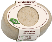 Artikelbild: unicorn® Seifendose aus Flüssigholz groß