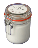 Artikelbild: Reine Bio Shea-Butter Körperbutter im Einmachglas mit Bügelverschluss