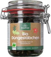 Artikelbild: KleePura BioDüngeSticks aus 100% Bio-Klee und Bio-Luzerne (Naturland)