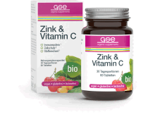 Artikelbild: Zink & Vitamin C Complex (Bio), 60 Tbl. à 500 mg