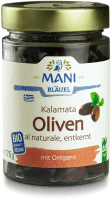 Artikelbild: MANI Kalamata Oliven al naturale, entkernt, bio N