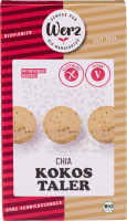 Artikelbild: Chia Kokos Taler, glutenfrei