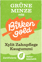 Artikelbild: Birkengold Zahnpflege Natur Kaugummi Grüne Minze Mild 20 Stk.