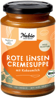 Artikelbild: Nabio Rote Linsen Cremesuppe