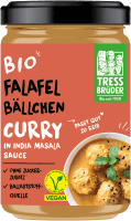Artikelbild: veganes Bio Falafel-Bällchen Curry