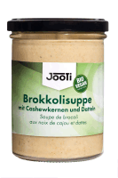 Artikelbild: Brokkoli-Cashew-Suppe mit Datteln