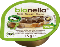 Artikelbild: bionella Nussnougat-Creme vegan HIH <strong>ausgelistet am: 10.06.2026</strong>
