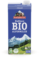 Artikelbild: Haltbare Bio-Alpenmilch 3,5% Fett  1/4 Palette