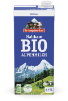 Artikelbild: Haltbare Bio-Alpenmilch 1,5% Fett  1/4 Palette