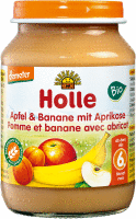 Apfel & Banane mit Aprikose