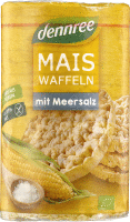 Maiswaffeln mit Meersalz