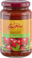 Rucola, Tomatensauce mit, Rucola
