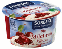 Bio Milchreis Kirsche