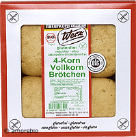 4-Korn-Br�tchen glutenfrei