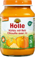 Kürbis mit Reis