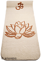 OM Lotus Yoga Matte 85 x 198 cm