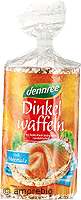 Dinkelwaffeln mit, Meersalz