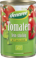 Artikelbild: Tomaten fein-stückig mit Basilikum