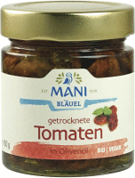 Getrocknete Tomaten in Olivenöl, Bio