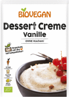 Vanille Dessertcreme ohne Kochen, Bio