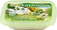 Artikelbild: Soyananda Kräuter- Knoblauch - vegane Alternative zu Frischkäse 