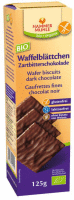 BIO Zartbitter-Waffelbl�ttchen glutenfrei
