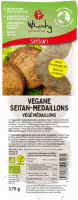Artikelbild: Vegane Seitan-Medaillons