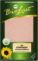 Artikelbild: Bio Schinkenwurst mit feinem Kalbfleisch