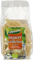 Artikelbild: Ingwerstäbchen kandiert