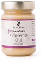 Brotaufstrich Kichererbse Chili
