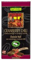 Zartbitterschokolade mit Cranberries und Chili HIH