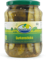 Artikelbild: Bio-Gurkensticks Gl. MARSCHLAND