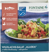 Artikelbild: Wildlachs-Salat Alaska in hellem Bio-Dressing - mi