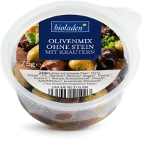 Olivenmix ohne Stein mit Kr�utern
