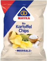 Bio Kartoffel-Chips Natur mit Meersalz