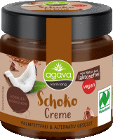 Kokos-Creme, Schoko mild