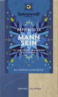 Mann sein Tee Happiness is bio