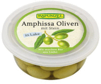 Oliven Amphissa gr�n, mit Stein in Lake